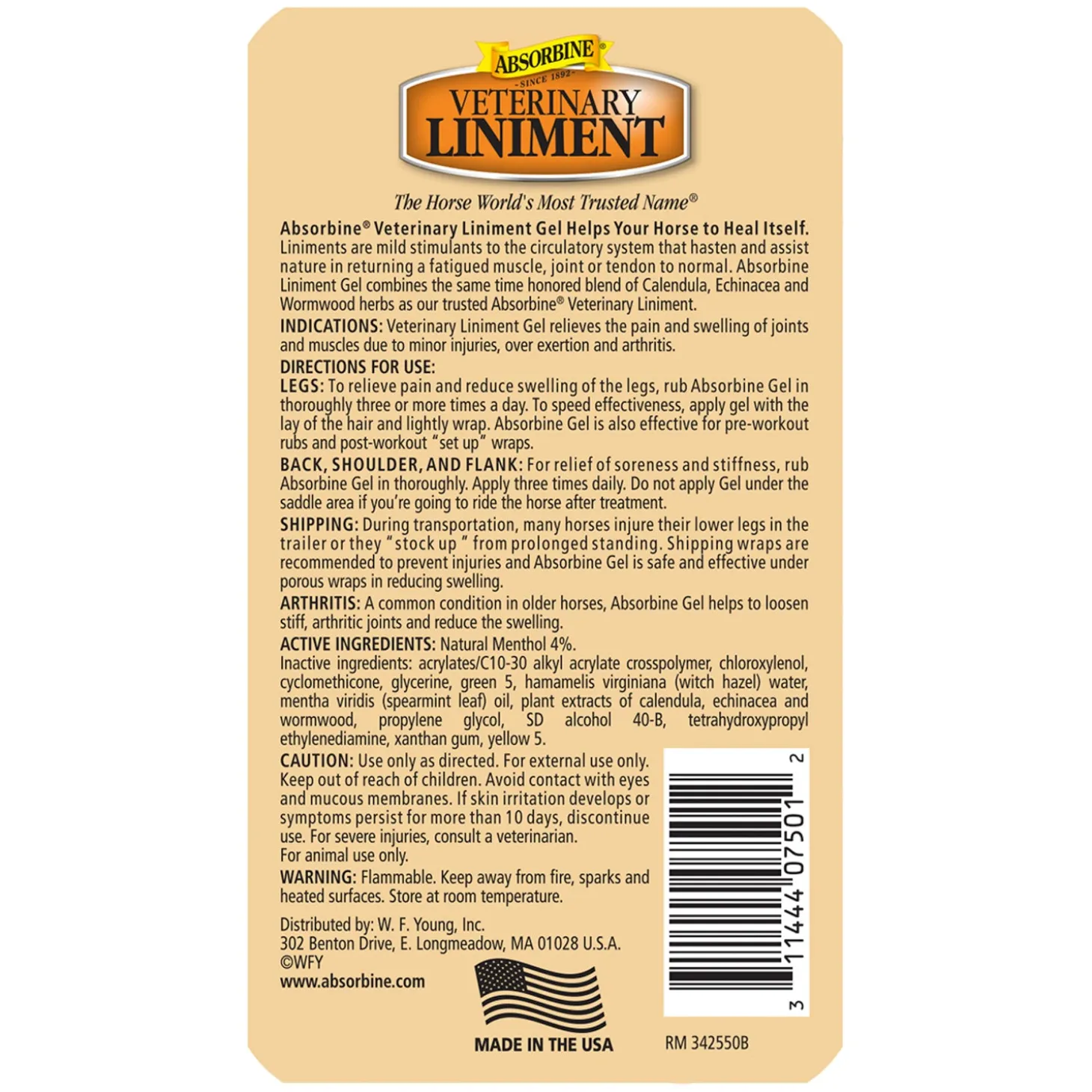 Absorbine® Liniment Gel