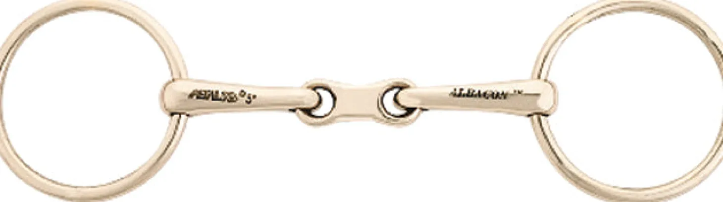 AlBaCon™ French Link Loose Ring Snaffle Bit