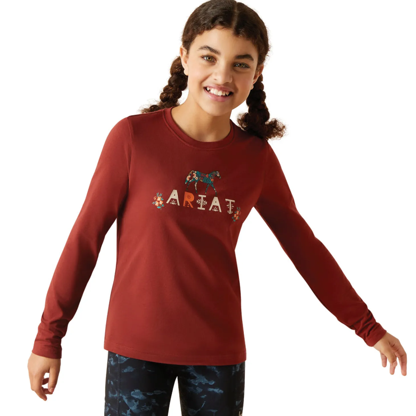 Ariat® Kids’ Blossom Pony Tee