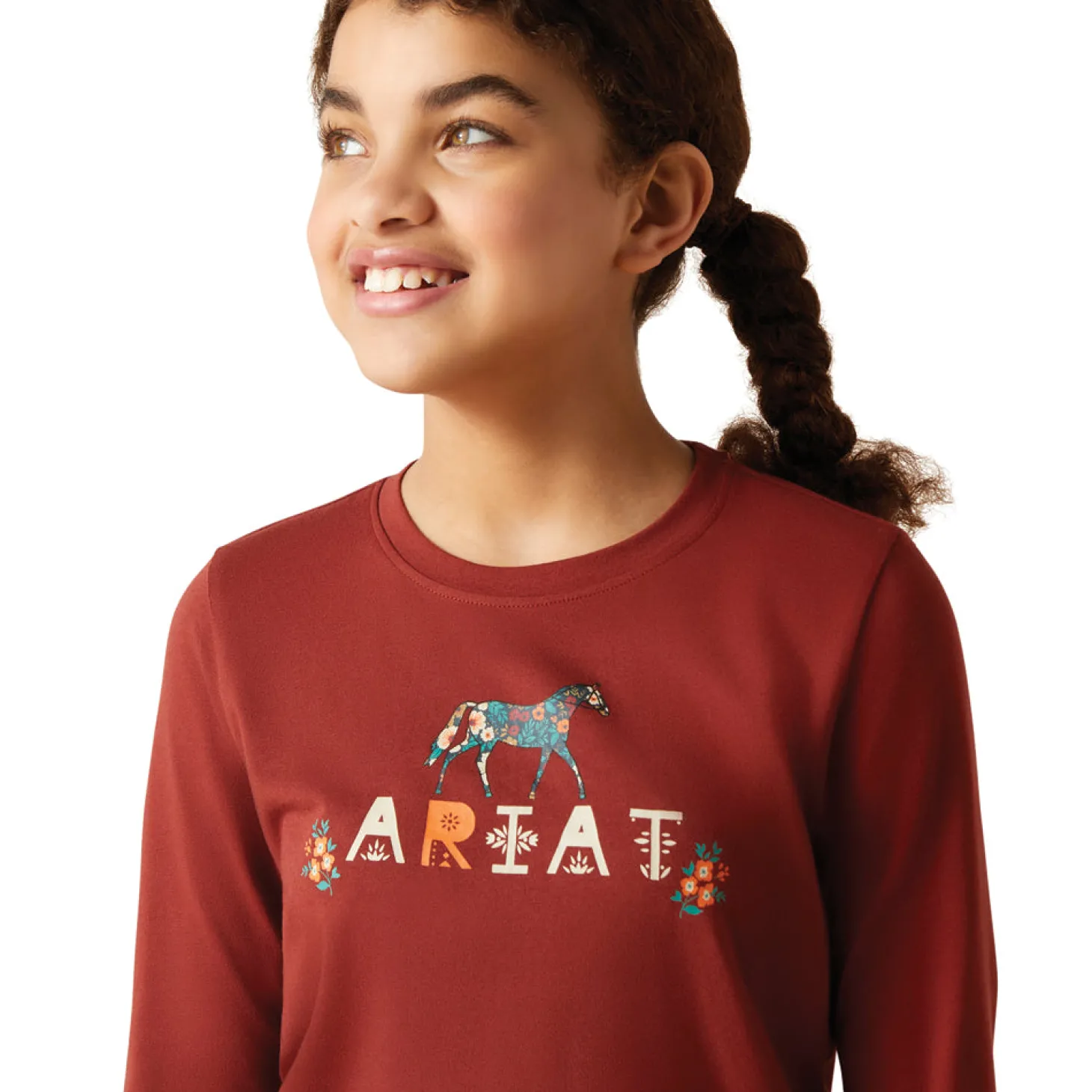 Ariat® Kids’ Blossom Pony Tee