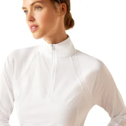 Ariat® Ladies’ Sunstopper Quarter-Zip Base Layer 3.0