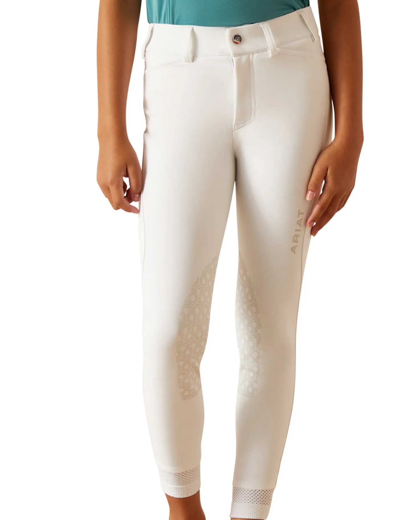 Ariat Youths’ Tri Factor Knee-Grip Breech