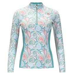 Arista® Ladies’ Viva Quarter-Zip Long Sleeve Shirt