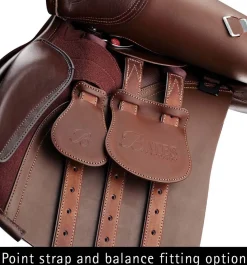 Bates All-Purpose Saddle in Heritage Leather with CAIR®