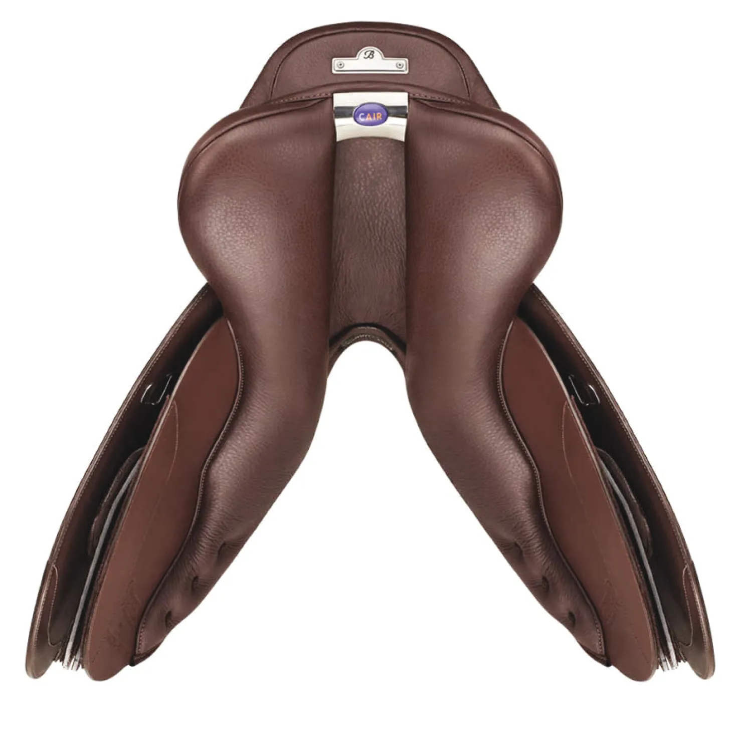 Bates Caprilli Close Contact+ Saddle with Extended Flap and Luxe Leather