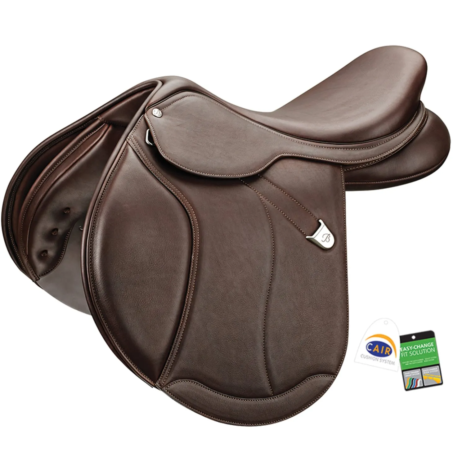 Bates Caprilli Close Contact+ Forward Flap with Luxe Leather Saddle