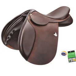 Bates Caprilli Close Contact Saddle with Forward Flap