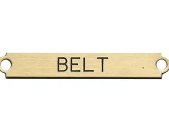 Belt Nameplate