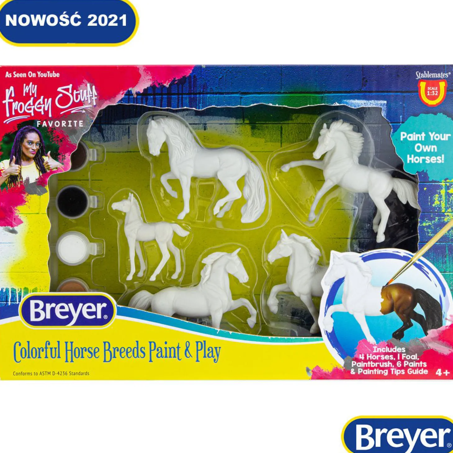 Breyer® Colorful Breeds Paint & Play