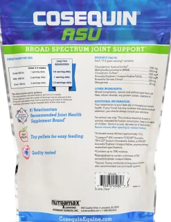Cosequin® ASU Broad Spectrum Joint Health Supplement, Pellet Form