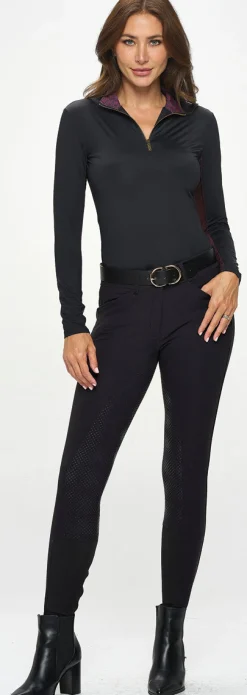 Dancing Equestrian Ladies’ Signature Mesh Long Sleeve Shirt