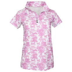 Dapplebay Equestrian Toile Short-Sleeve Sun Shirt