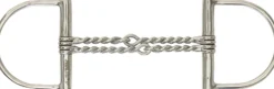 Double Twisted Wire Pony King Dee Snaffle Bit