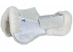 E.A. Mattes Dressage Correction Half Pad with Rear Trim & Pockets for Shims