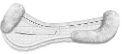 E.A. Mattes Platinum EWWA Sheepskin All-Purpose Correction Half Pad with Rear Trim