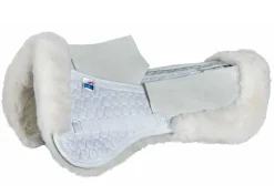 E.A. Mattes PM All-Purpose Correction Half Pad with Sheepskin Panels & Rear Trim