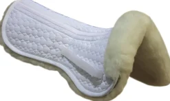 E.A. Mattes Sheepskin Correction Dressage Half Pad