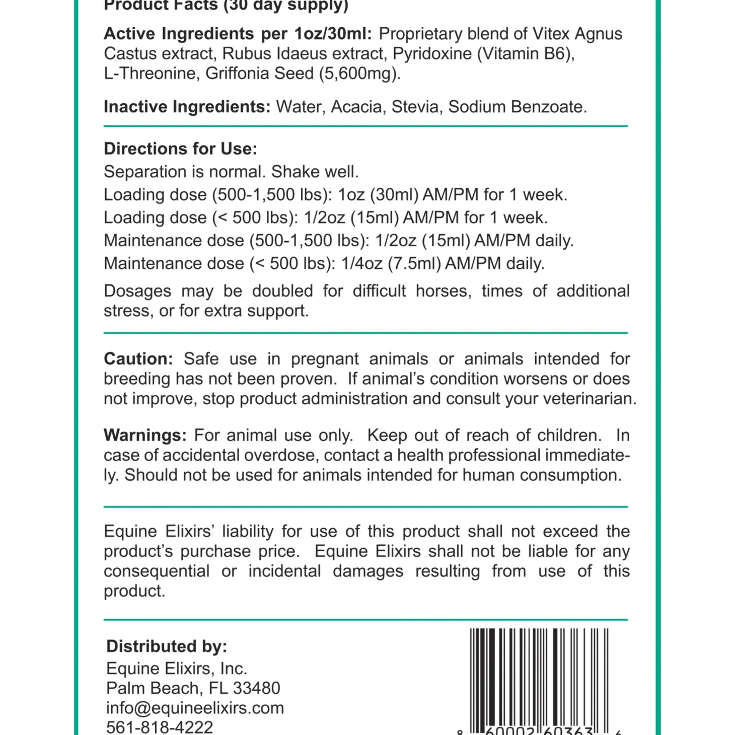 Equine Elixir Positude®