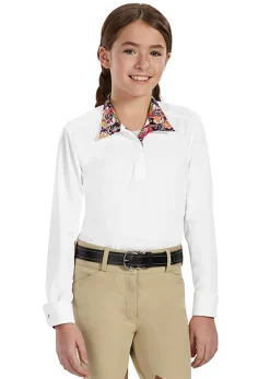 Essex Classics Girls’ Talent Yarn® Long Sleeve Show Shirt
