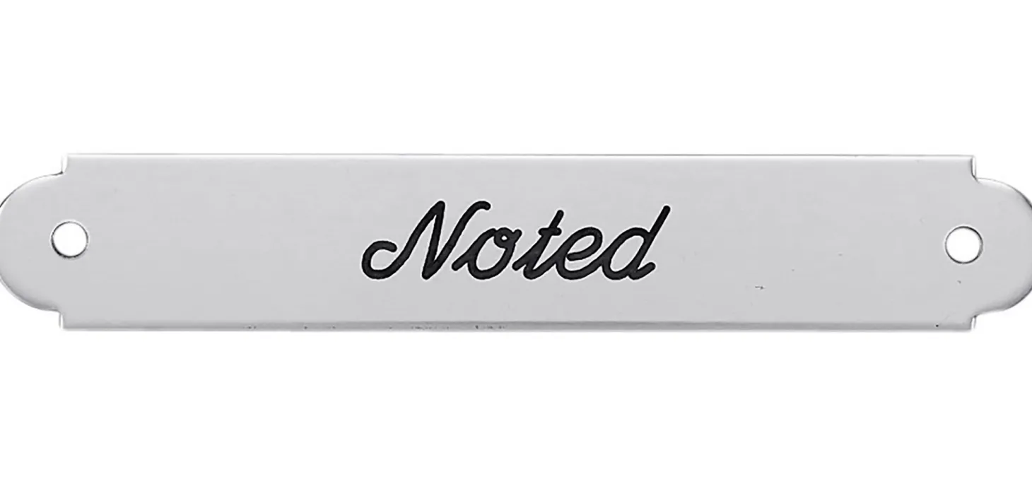 Fancy Halter Nameplate - 3 lines