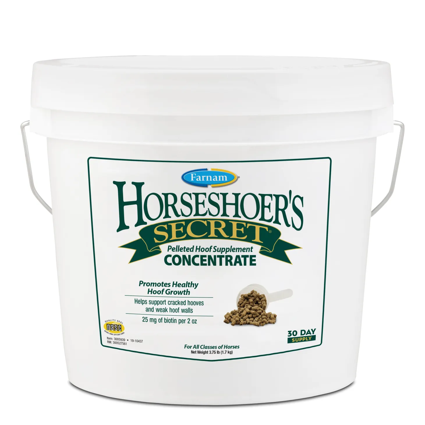 Farnam® Horseshoer’s Secret® Concentrate Pelleted Hoof Supplement
