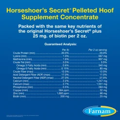 Farnam® Horseshoer’s Secret® Concentrate Pelleted Hoof Supplement