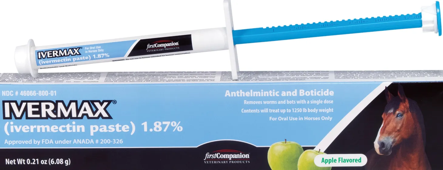 First Companion® Ivermax® Equine Paste