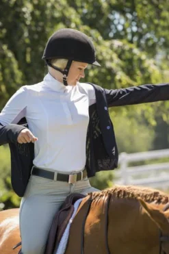 FITS® Ladies’ Zephyr II Black Mesh Hunt Coat