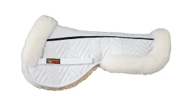 Fleeceworks™ FXK Technology Classic Sheepskin Half Pad with Rolled Edges