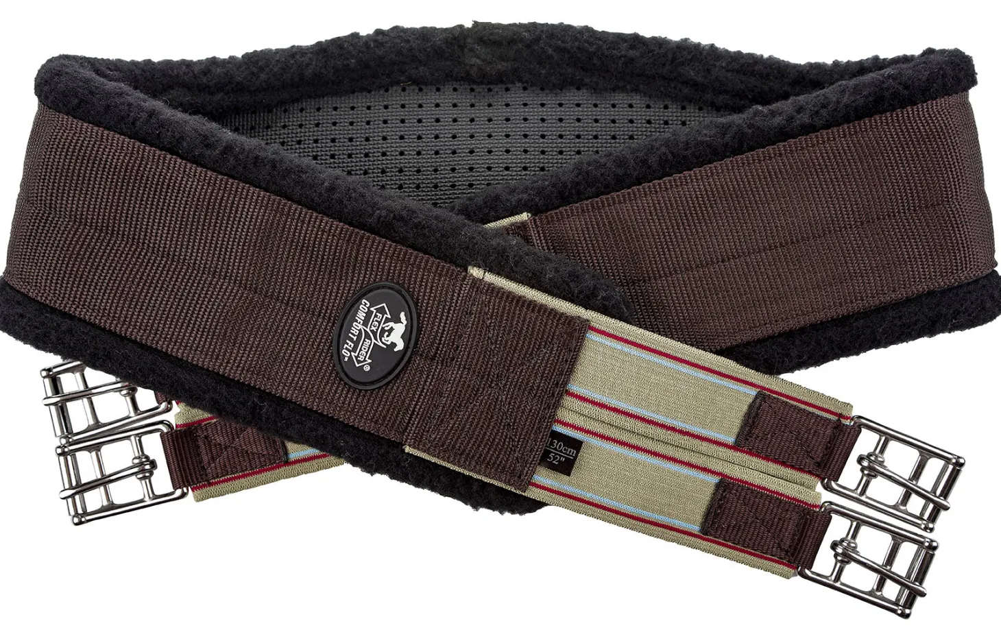 Flex Rider® Comfort Flo™ All-Purpose Nonslip Neoprene Girth with Black Fleece Edge