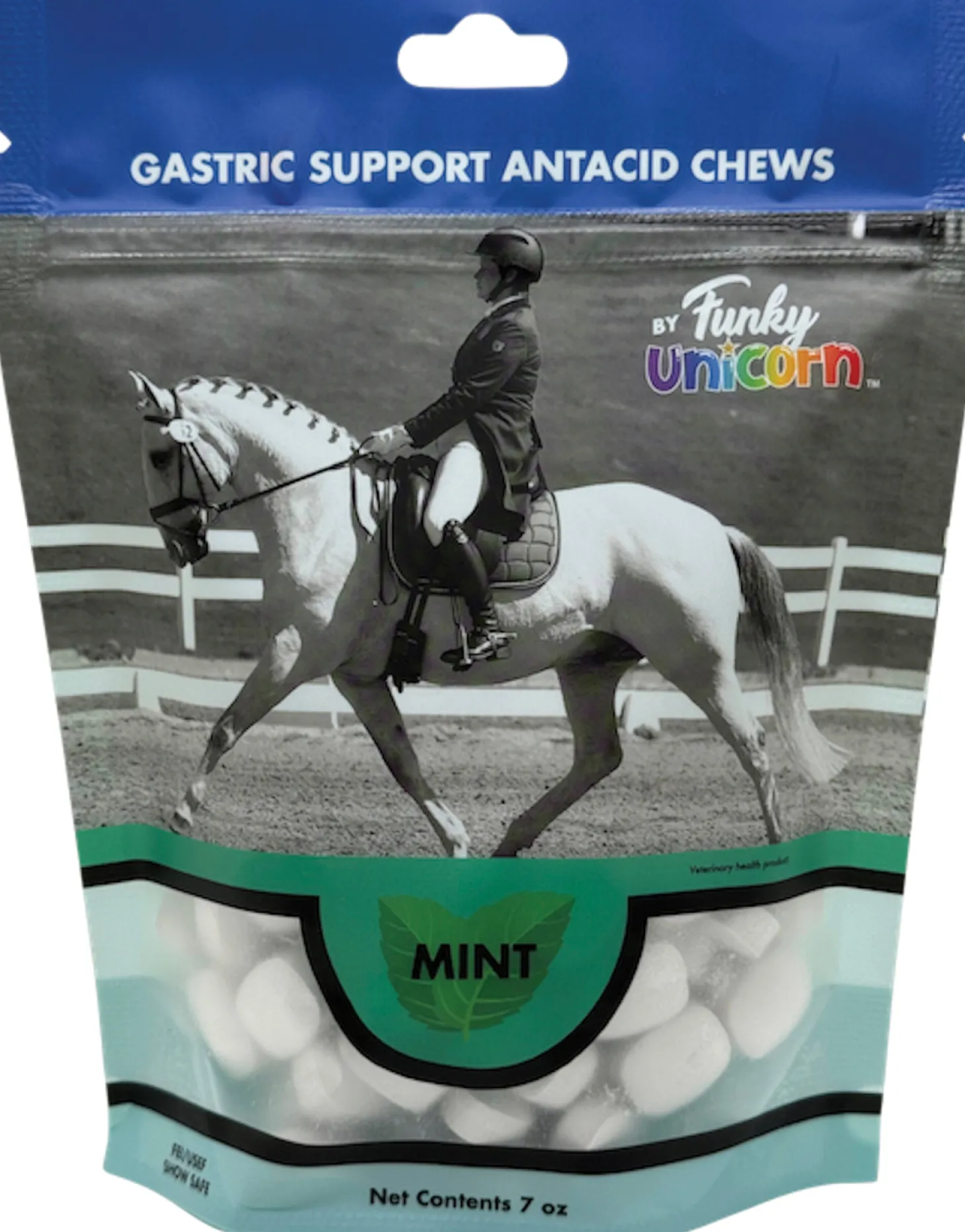 Funky Unicorn Gastric Support Antacid Chews - 7 oz.