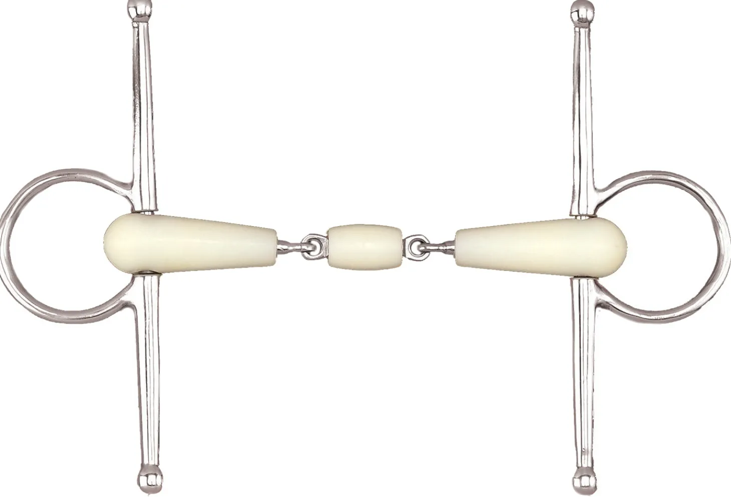 Happy Mouth Bits® Double-Jointed Full Cheek Bit