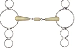 Happy Mouth Bits® Double-Jointed 3-Ring Elevator Bit