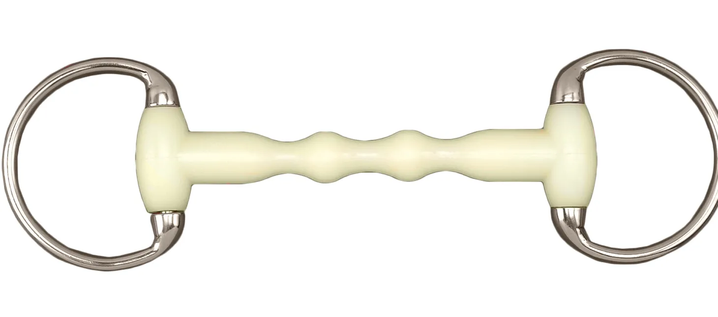 Happy Mouth Bits® Shaped Mullen Mouth Eggbutt Bit