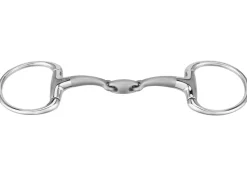 Herm Sprenger® Satinox Double-Jointed Eggbutt Snaffle Bit with 14mm Mouth