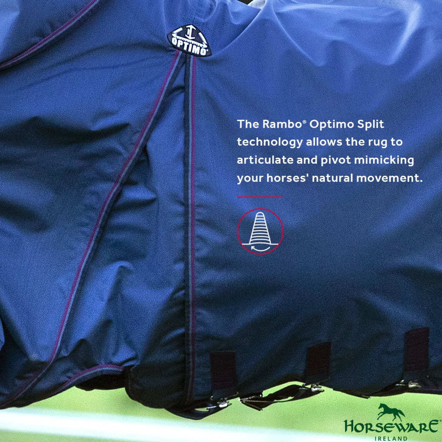 Horseware® Ireland Rambo® Optimo Turnout Blanket