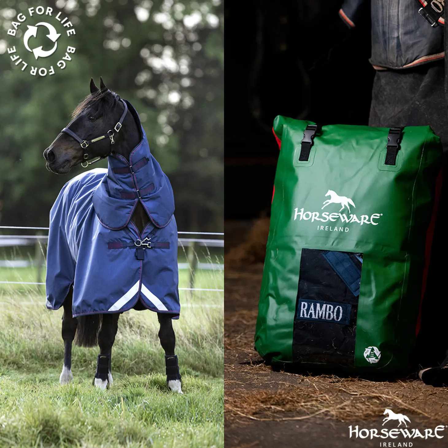 Horseware® Ireland Rambo® Optimo Turnout Blanket
