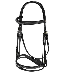 Horze Constance Padded Flash Snaffle Bridle