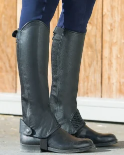 Horze Leather Half Chaps