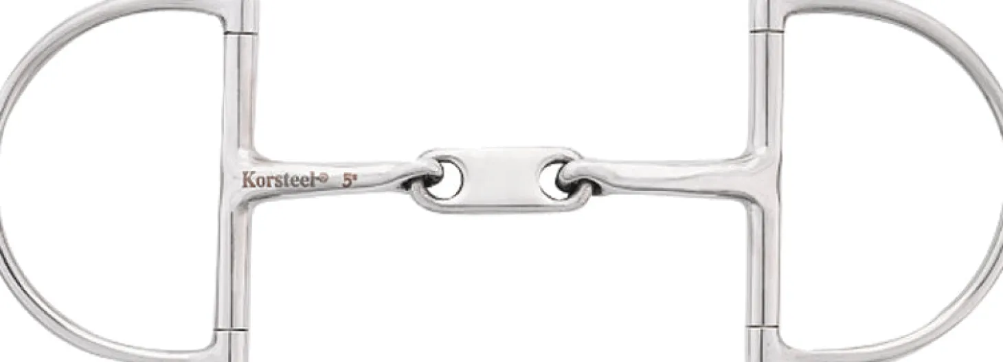 JP by Korsteel® Dr. Bristol Hunter D-Ring Snaffle Bit