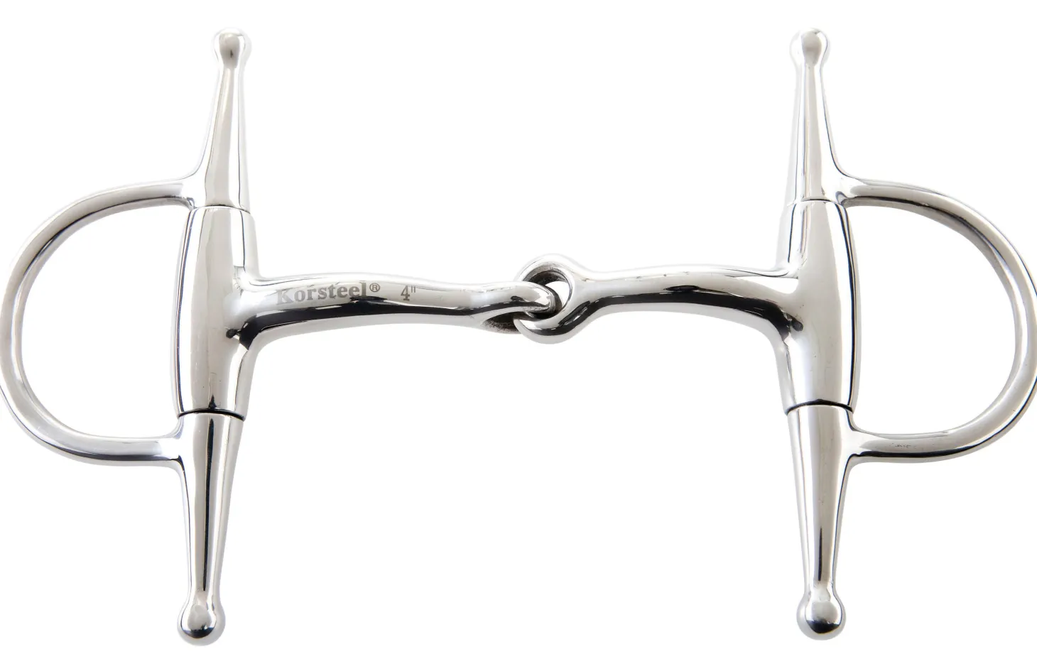 JP by Korsteel® Eggbutt Full Cheek Snaffle Bit
