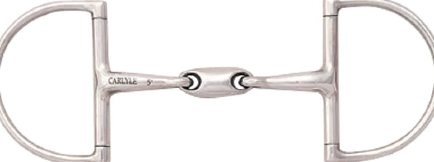 JP by Korsteel® Oval Mouth Hunter D-Ring Snaffle Bit