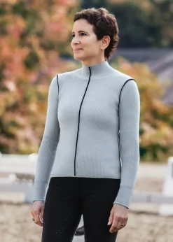 Kastel Denmark Ladies’ Mock Neck Knit Sweater