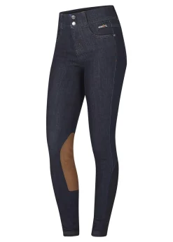 Kerrits Kids’ Stretch Denim Knee-Patch Breech