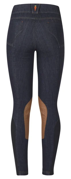 Kerrits Kids’ Stretch Denim Knee-Patch Breech