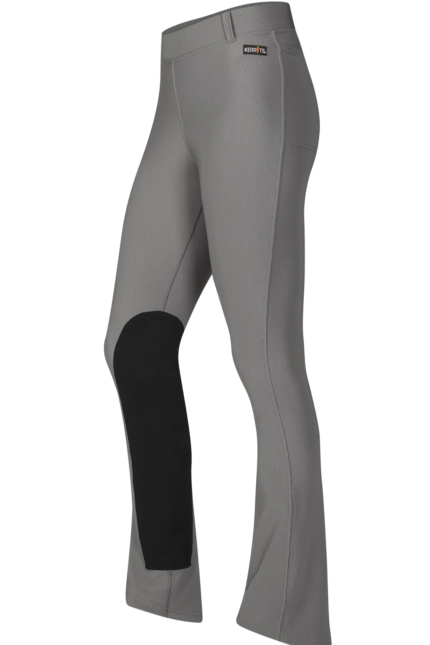 Kerrits Ladies’ Microcord Bootcut Pocket Knee-Patch Breech - Regular