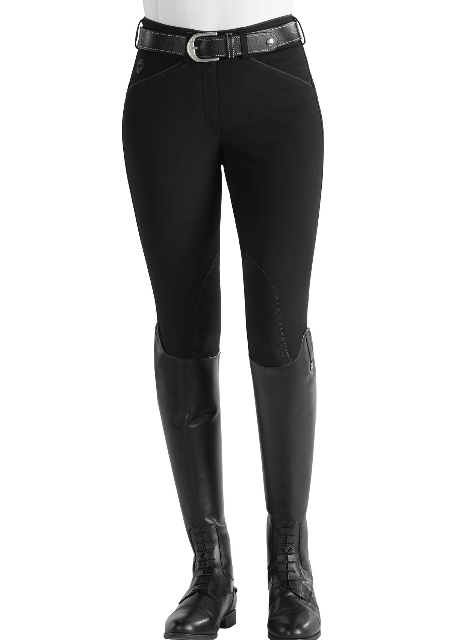 Ladies’ Wellesley Classic Piped Knee-Patch Breech