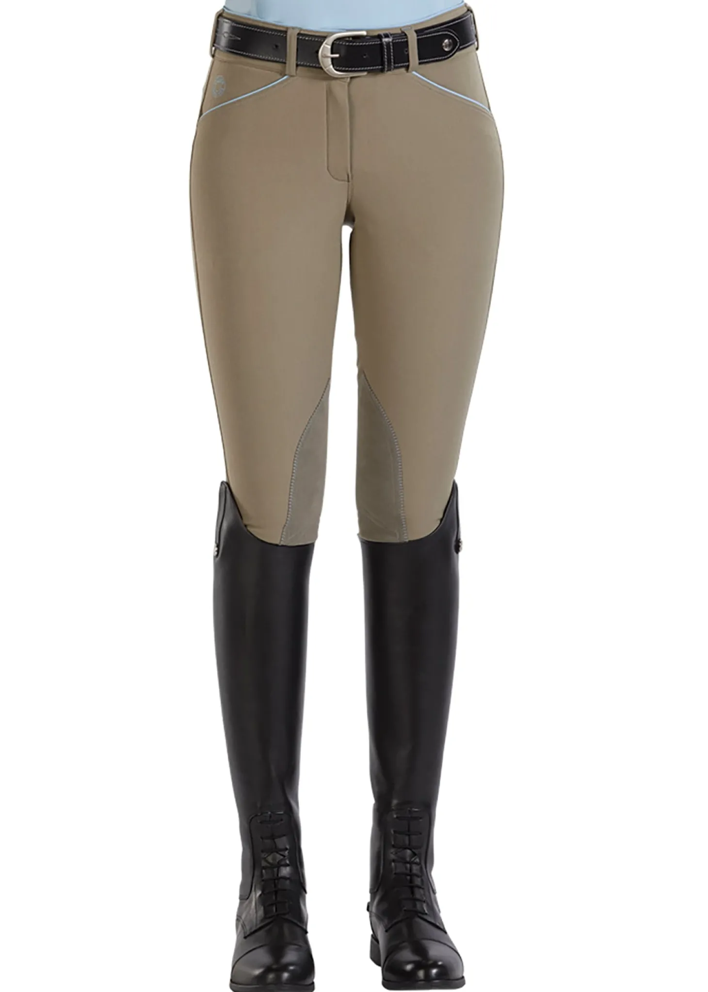 Ladies’ Wellesley Classic Piped Knee-Patch Breech