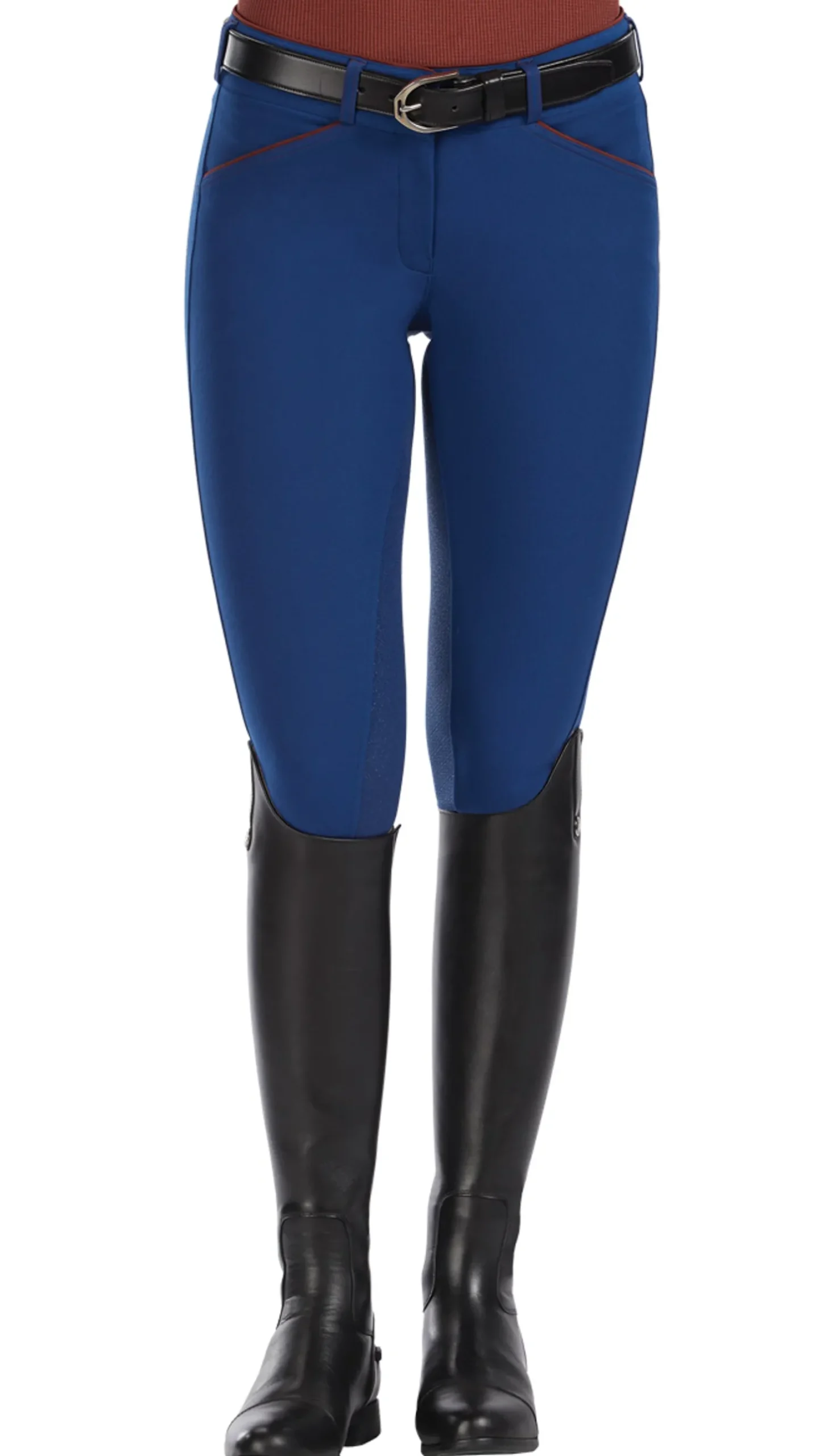 Ladies’ Wellesley Piped Silicone Full-Seat Breech