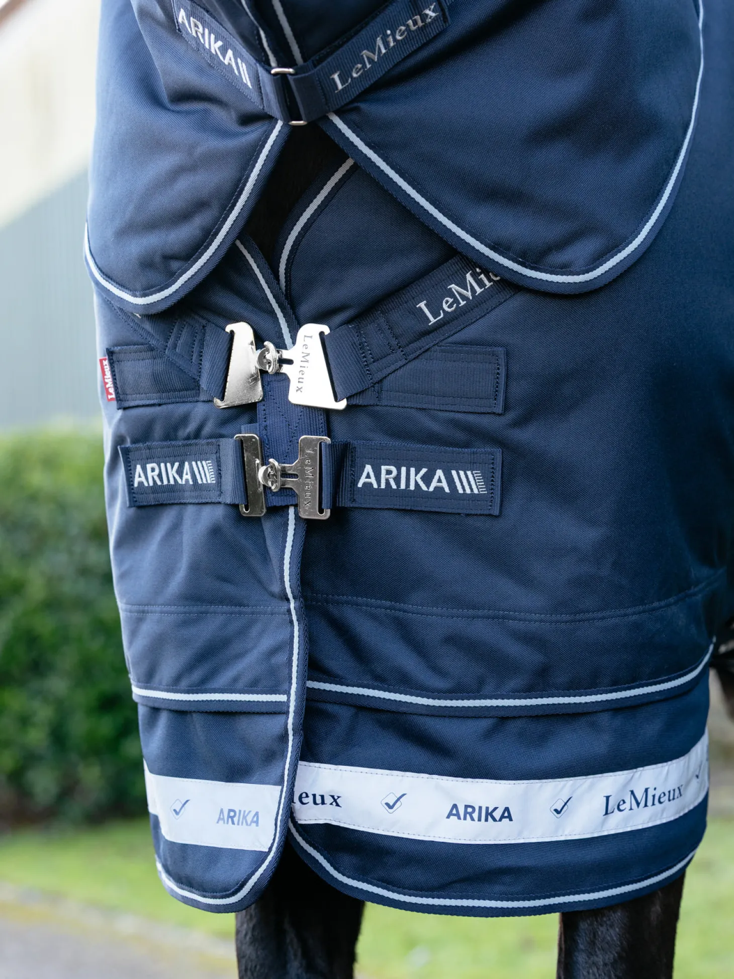 LeMieux® Arika Storm-Tek 100 Gram Turnout Blanket with Leg Straps